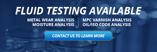 Fluid Testing Available