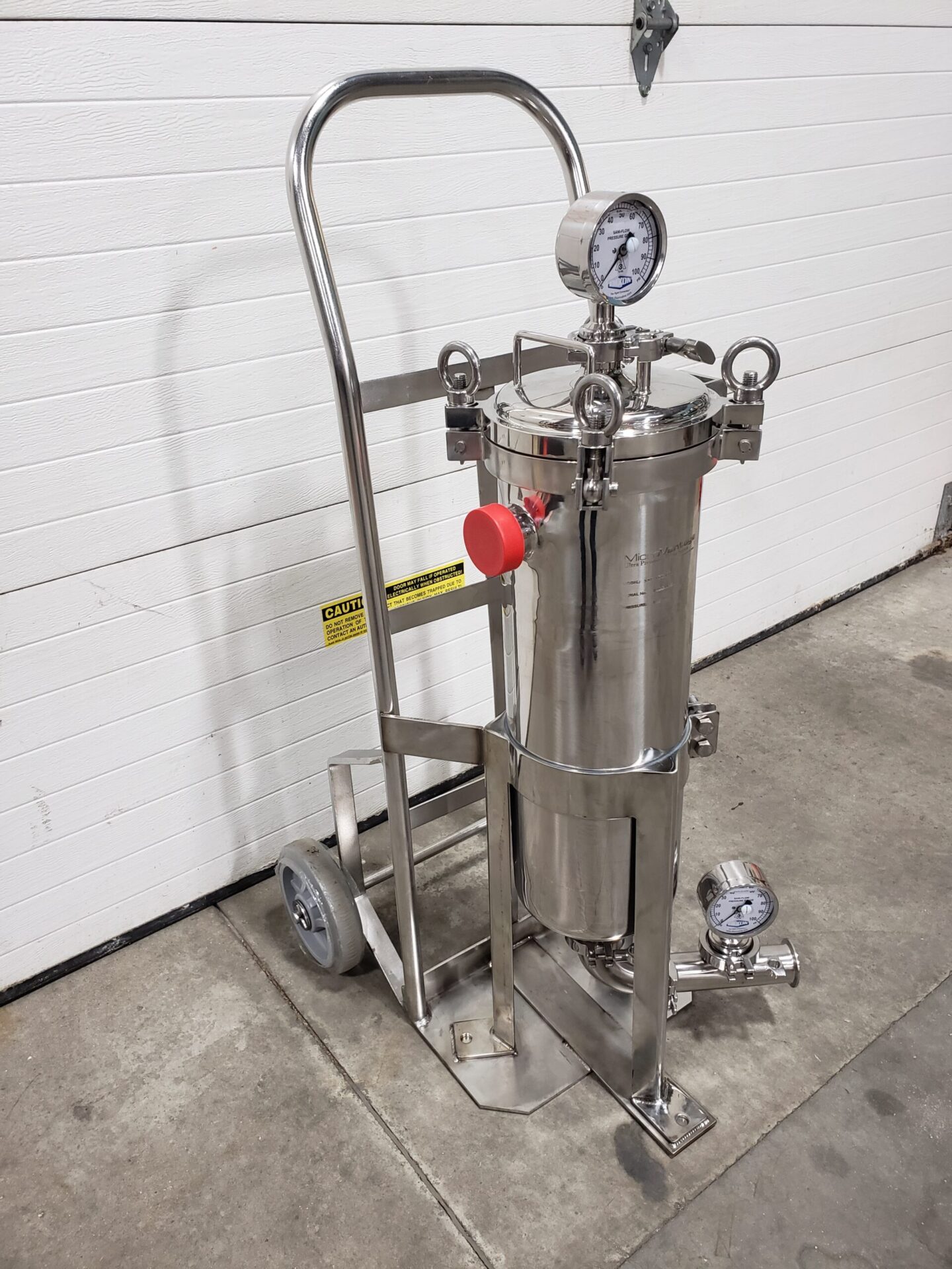 Sanitary Filter Cart Anderson Process