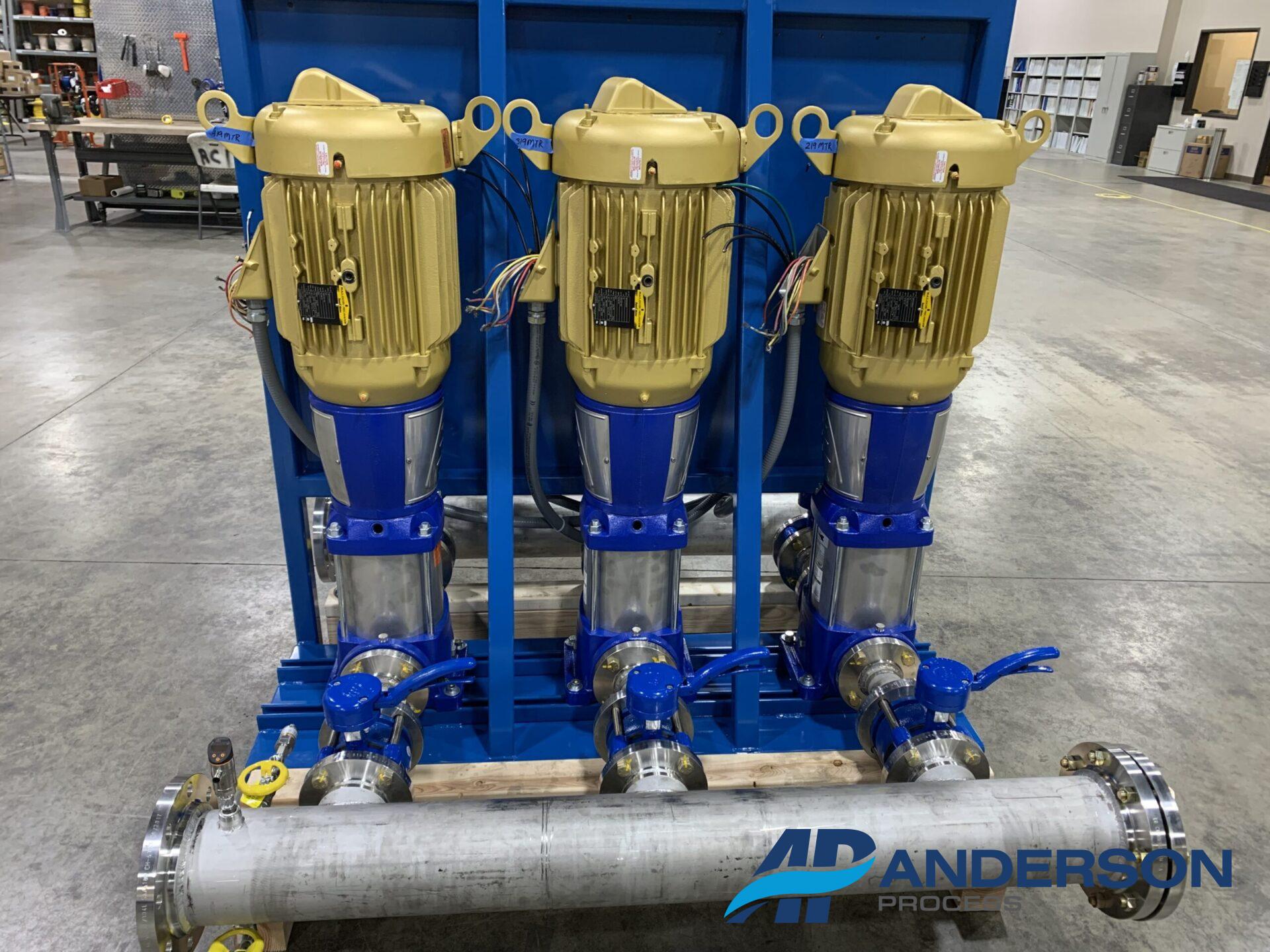 Plant Water Pressure for Food Manufacturer - Anderson Process