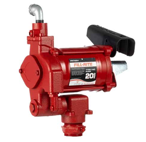 Fill-Rite 700 Series (AC) Fuel Transfer Pump with Nozzle 