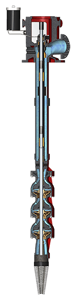 Enclosed Lineshaft Vertical Turbine