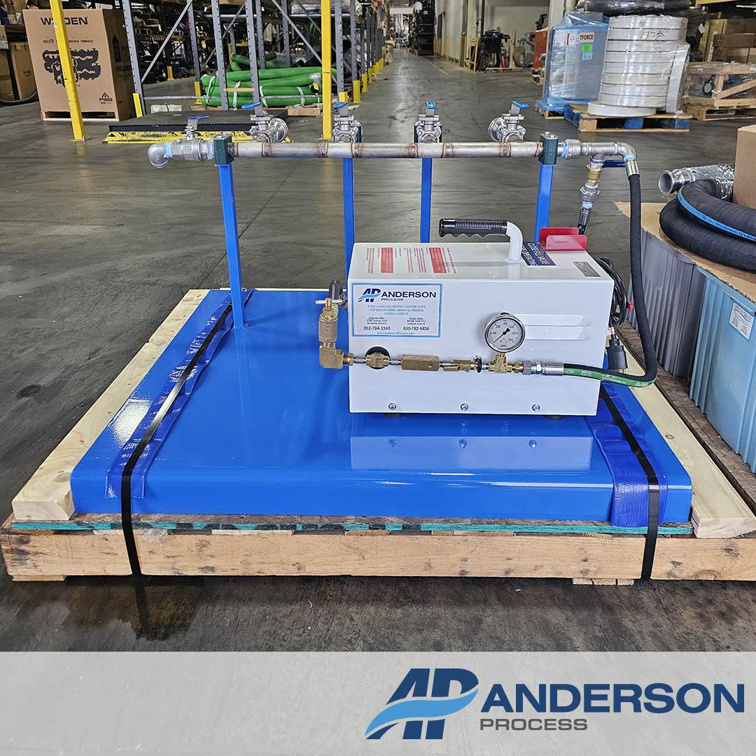 Hydrostatic Hose Testing at Anderson Process