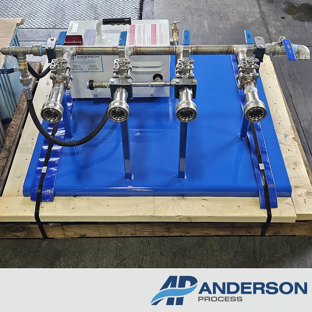 Hydrostatic Hose Testing at Anderson Process